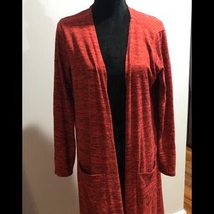 LulaRoe Sarah Duster Cardigan Sweater M